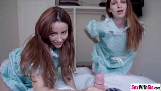 Сүйген жар Майя Кендрик және ыстық Ванна Бардо бөлісті жігітпен үлкен қатты мүшесі алдында хардкорным жыныстық қатынас