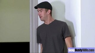 بجد عمل الجنس الشريط رائع مع كبير الثدي ربة منزل (ميا lelani) vid-23